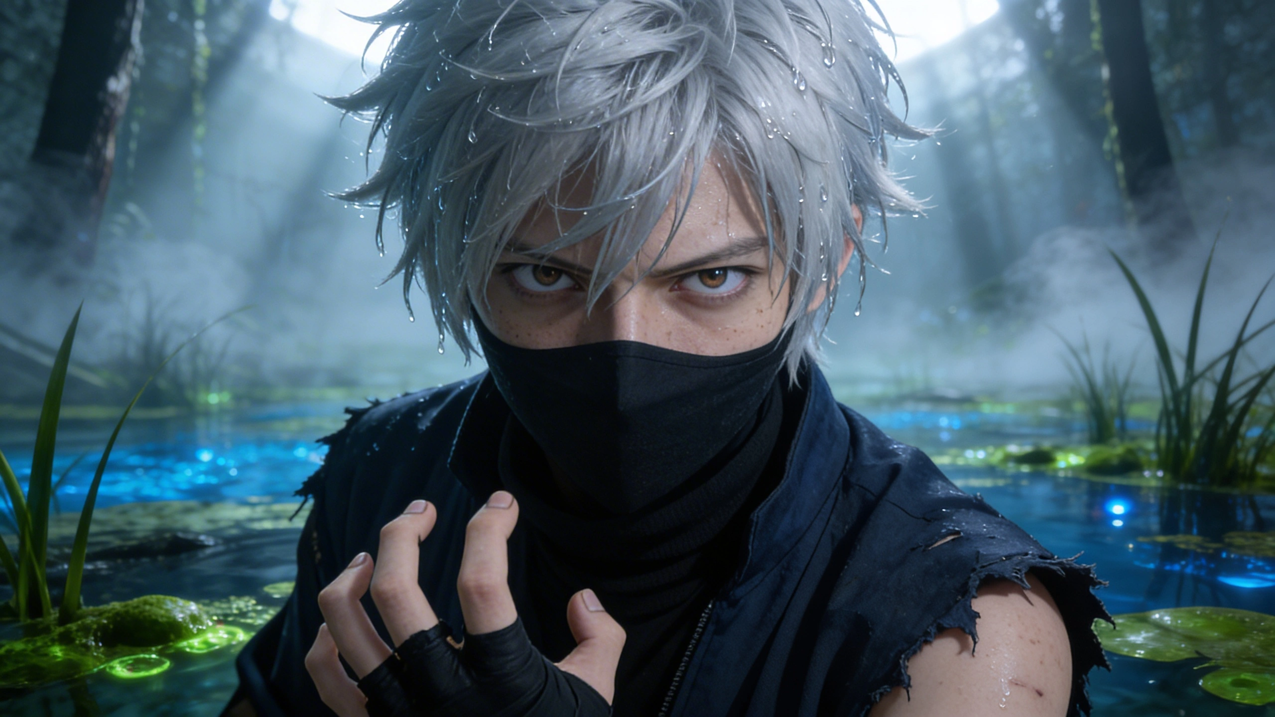 Аниме-кадрдан генерацияланған фотореалистік портрет