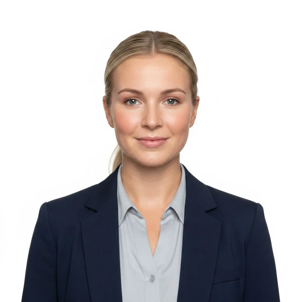 После нейросети и ИИ: фото на документы с белым фоном и ровным светом