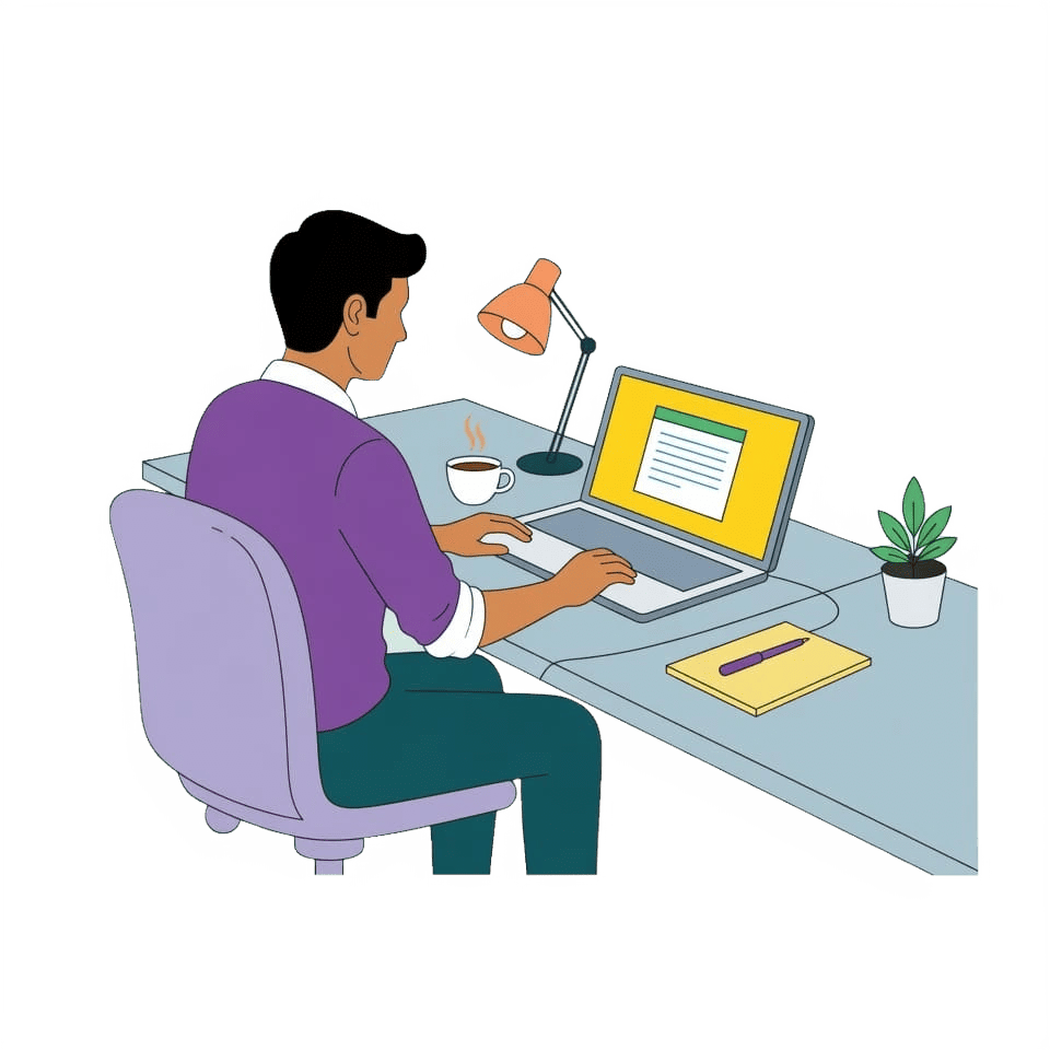 Flat иллюстрация — PNG