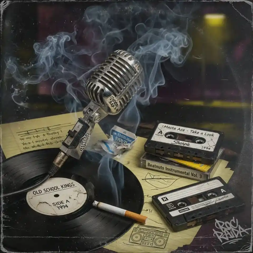 Обложка жанра Boom-bap rap — AI-генерация музыки в этом стиле